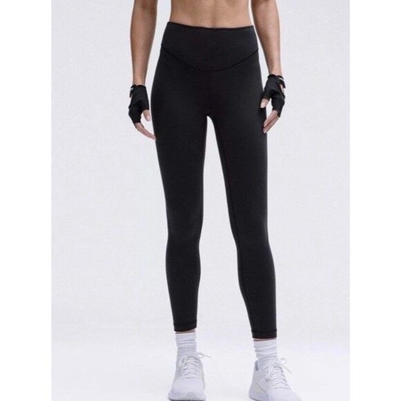 Wunder Under Everlux High-Rise Tight 25" Size 10 Lululemon Black - Picture 1 of 11
